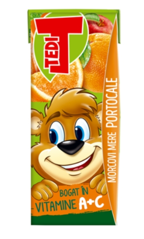 Bauturi necarbogazoase - TEDI Suc De Portocale-Morcov-Mar 3 x 0.2L