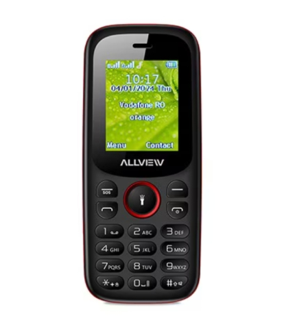 Telefoane Mobile - Telefon mobil Allview, Dual SIM, L802, Red