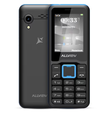 Telefoane Mobile - Telefon mobil Allview M30 Stark, Dual SIM, 32MB RAM, 32MB, 2G, Negru