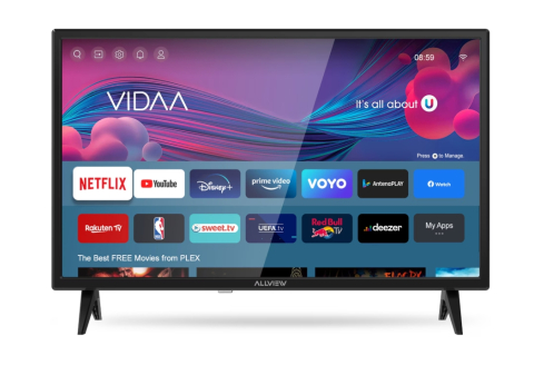 Televizoare - Televizor Allview LED 24iPlay6000-H, 60 cm, Smart , HD, Clasa E