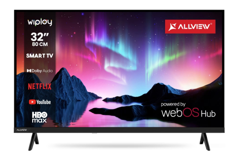 Televizoare - Televizor Allview LED 32WiPlay6301-H, 80cm, Smart, HD, Clasa E