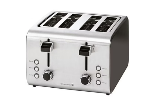 Casa, Gradina & Bricolaj - Prajitor paine 4 felii, inox, Tarrington House TA4170