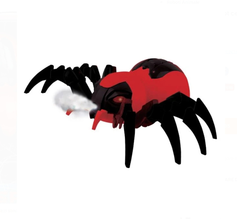 Jucarie Paianjen Robot ce Scoate Fum cu Lumina & Sunet [2]