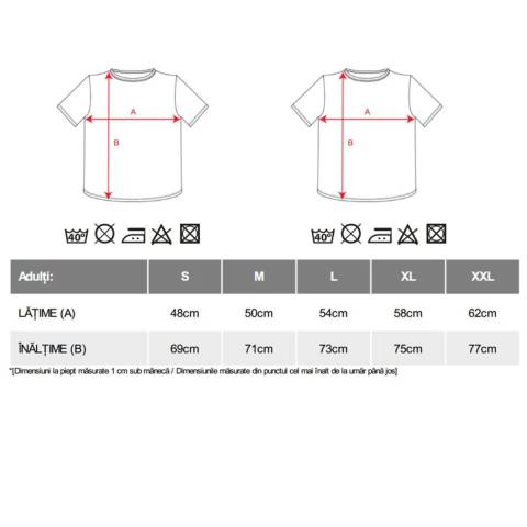 Tricou din bumbac personalizat - ALB [5]
