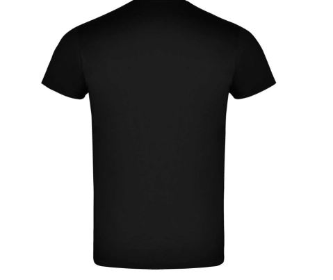 Tricou din bumbac personalizat - Negru [2]