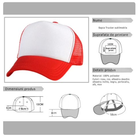 Sapca personalizata - albastru inchis [3]