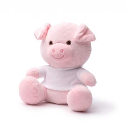 Ursulet de plus Porcusor cu tricou personalizat [2]