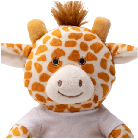 Ursulet de plus Girafa cu tricou personalizat [3]