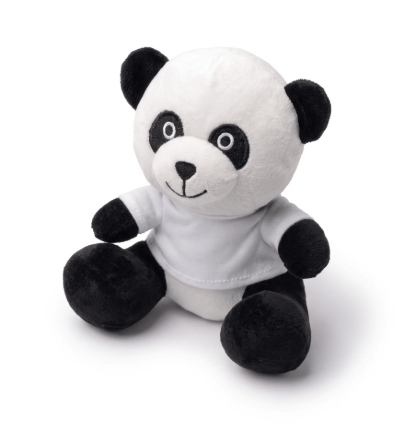 Ursulet de plus Panda cu tricou personalizat [3]