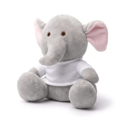 Ursulet de plus Elefant cu tricou personalizat [2]