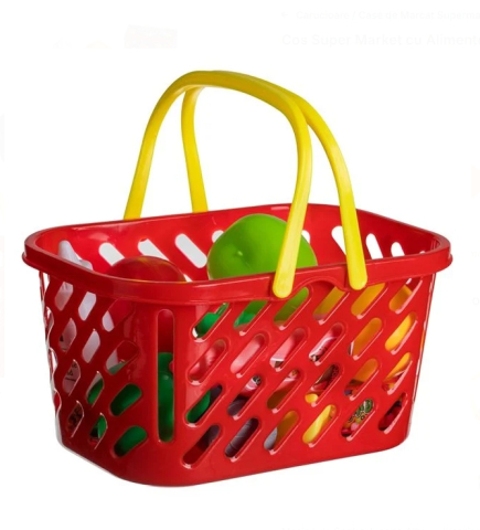 Cos Super Market cu Alimente - 15 piese [1]