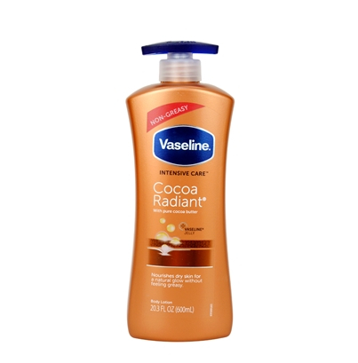 Ingrijire corp si par - Lotiune de corp pompita Cocoa Radiant Vaseline 600 g