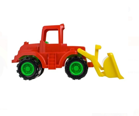 Jucarii baieti - Vehicul de Santier Buldozer Colorat 63.5cm