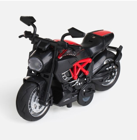 Jucarie Motocicleta Rosie cu Lumina [2]