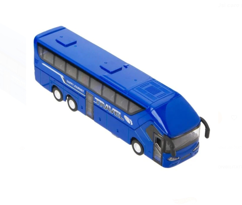 Vehicul Autobuz Turistic cu Usi care se Deschid Sunet & Lumini 1:50 [2]
