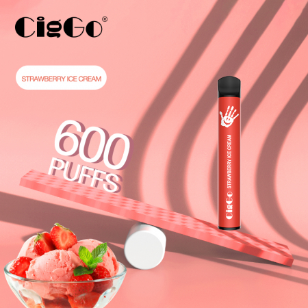 Ciggo 600 (2%) - Ciggo 600 (2%) Inghetata de Capsuni