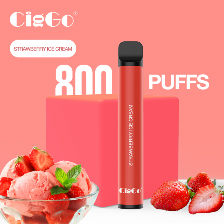 Ciggo 800 (2%) - Ciggo 800 (2%) Inghetata de Capsuni