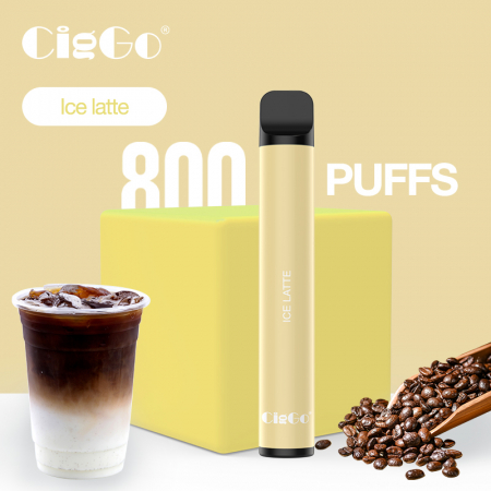 Ciggo 800 (0%) - Ciggo 800 (0%) Latte cu Gheata