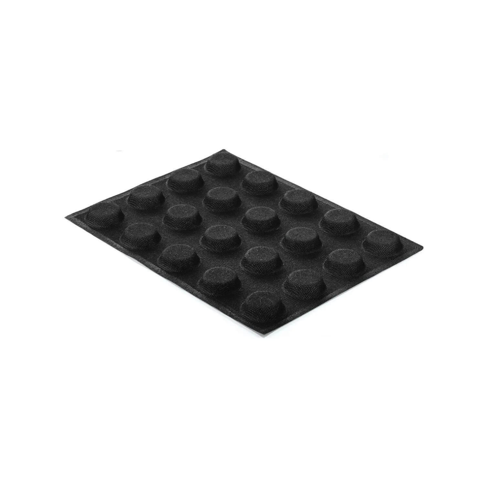 Forma Silicon Microforat Tarte 20 Cavitati (Airplus 16), D5 x H1.6cm, 40 x 30cm, Set 2 Buc, Silikomart [4]