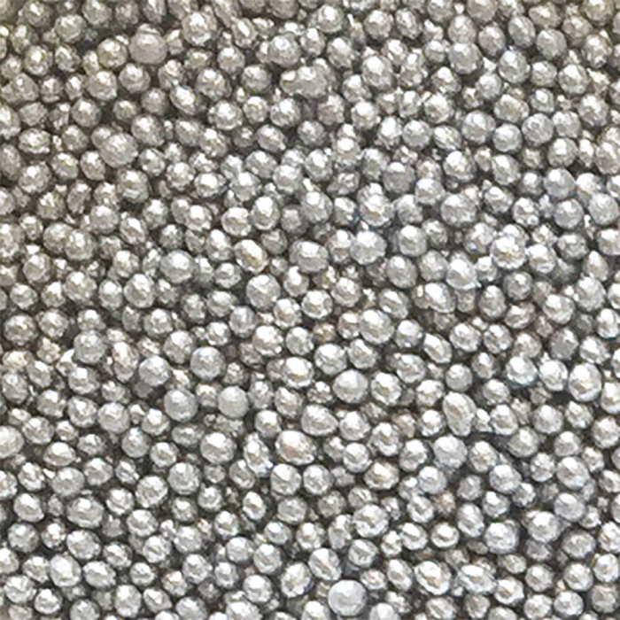 Perle Zahar Argintiu Metalizat D1.5mm, 100g, Decora [2]