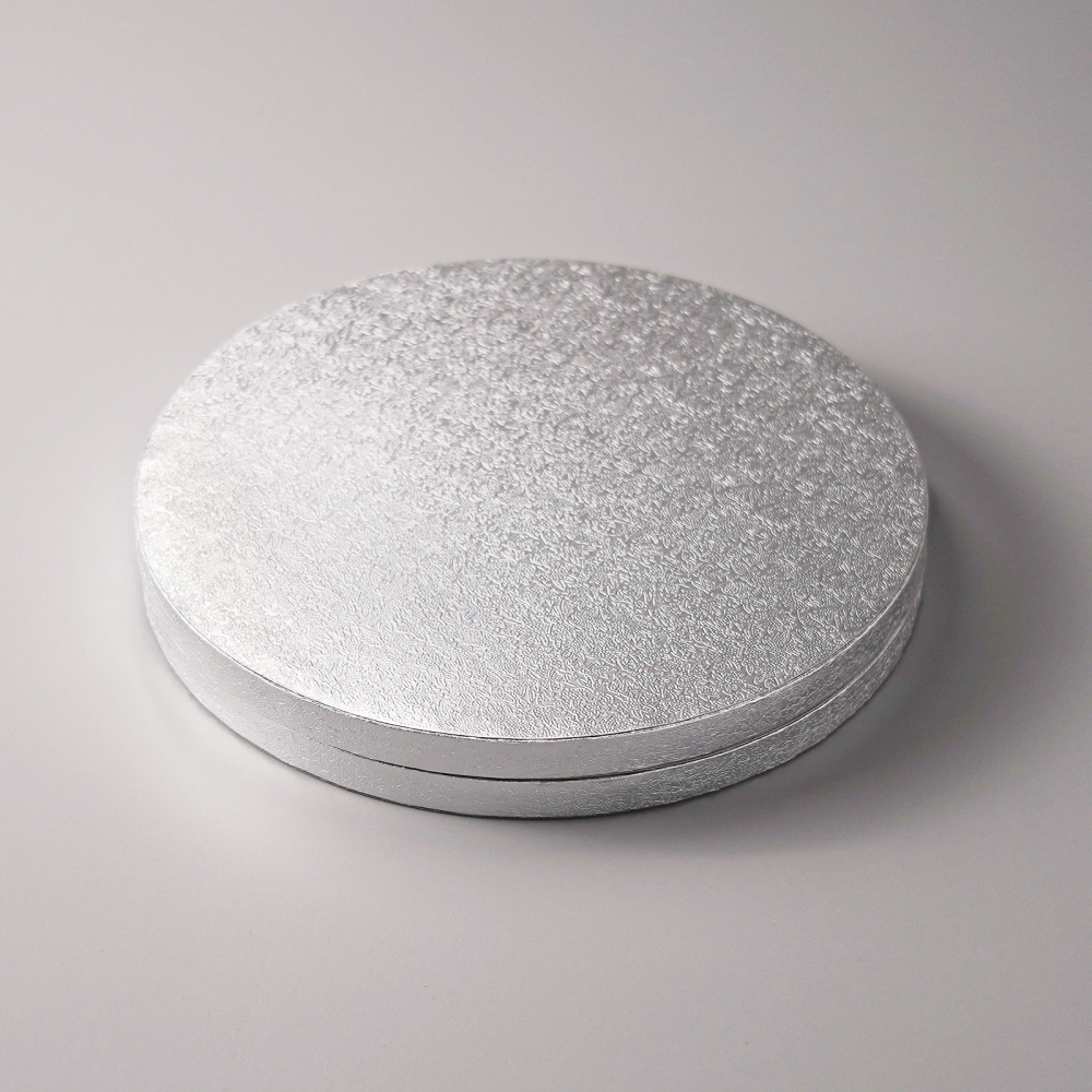 Platou Tort Rotund Argintiu, D25 x H1.2cm, 5Buc [4]