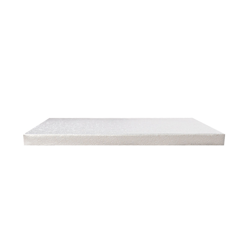 Platou Tort Patrat Argintiu, 30 x 30 x H1.2cm, 5Buc [3]