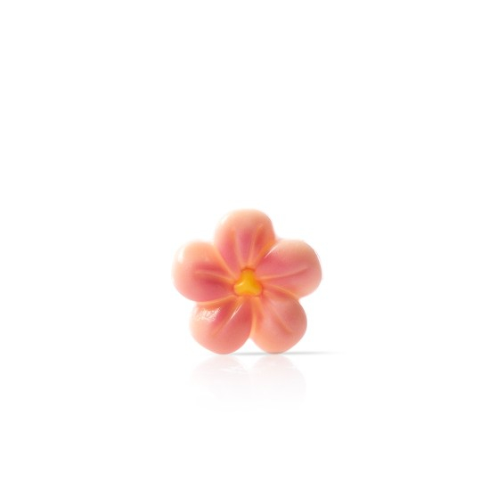 Decoratiuni de Ciocolata Floare de Piersic, D2cm, 140g, 200Buc, Dobla [1]