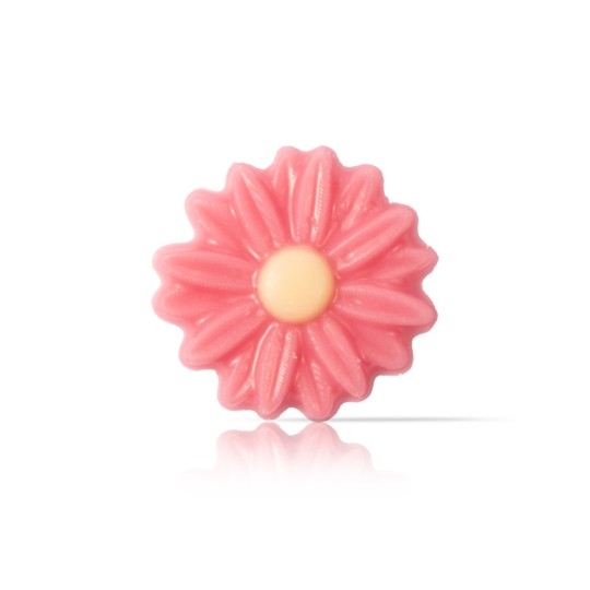 Decoratiuni de Ciocolata Floare Roz, D2cm, 140g, 200Buc, Dobla [1]