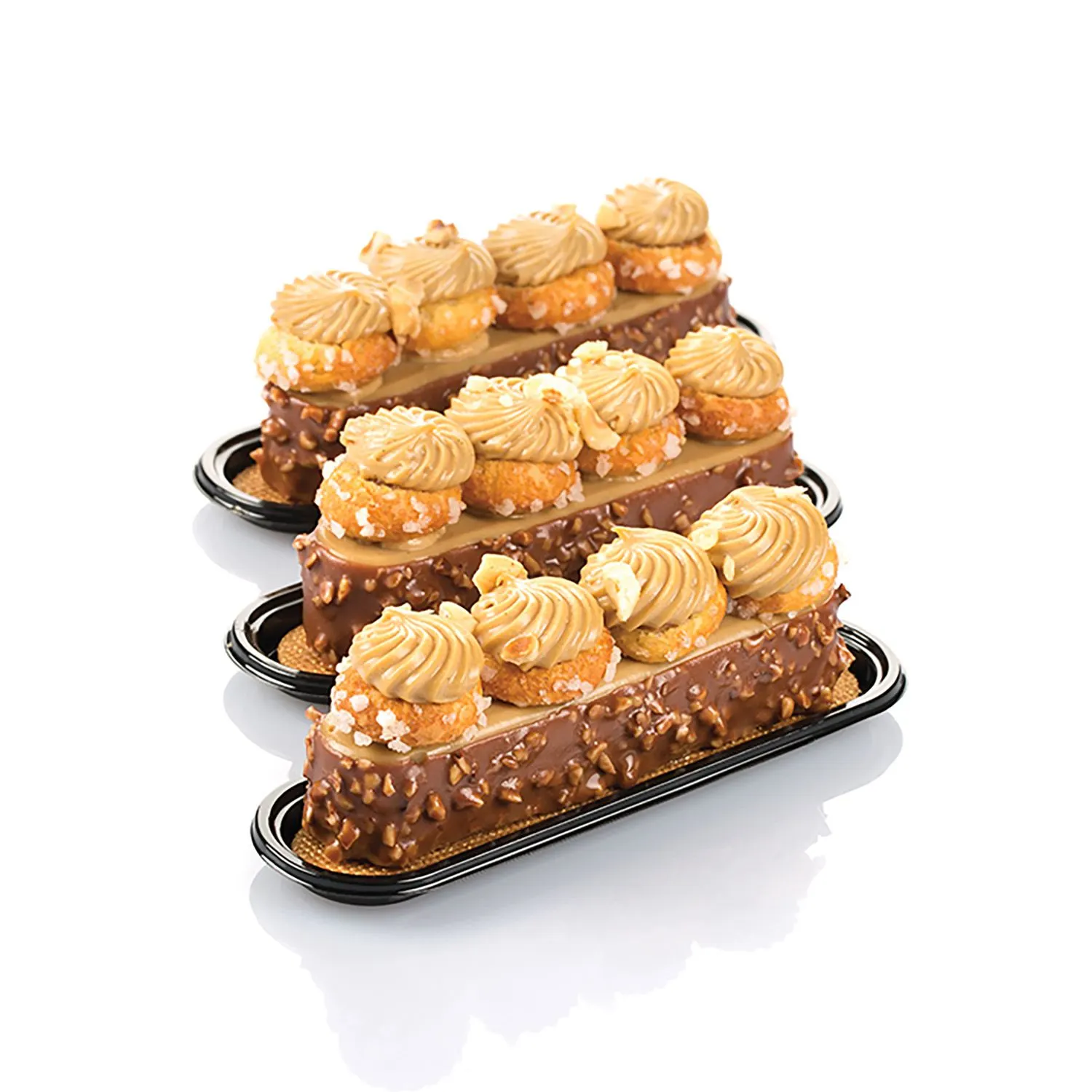 Forma Silicon Ecler 10 Cavitati + Decupator (Fashion Eclair 80), 13 x 2.5 x H2.5cm, 80ml, Silikomart [6]
