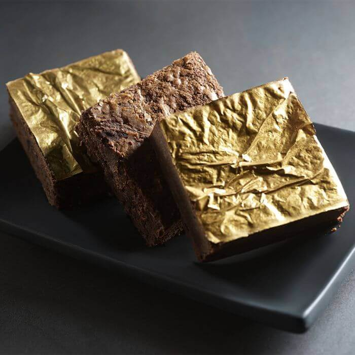Set Foite de Aur Alimentar Golden Touch 8 x 8cm, Set 45 Buc, Modecor [2]