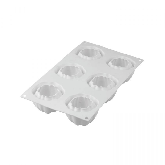 Forma Silicon 6 Cavitati (Bloom 120), D6.8 x H5.2cm, 120ml, Silikomart [6]