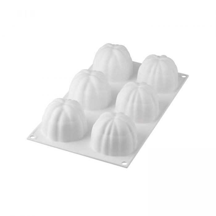 Forma Silicon 6 Cavitati (Bloom 120), D6.8 x H5.2cm, 120ml, Silikomart [5]
