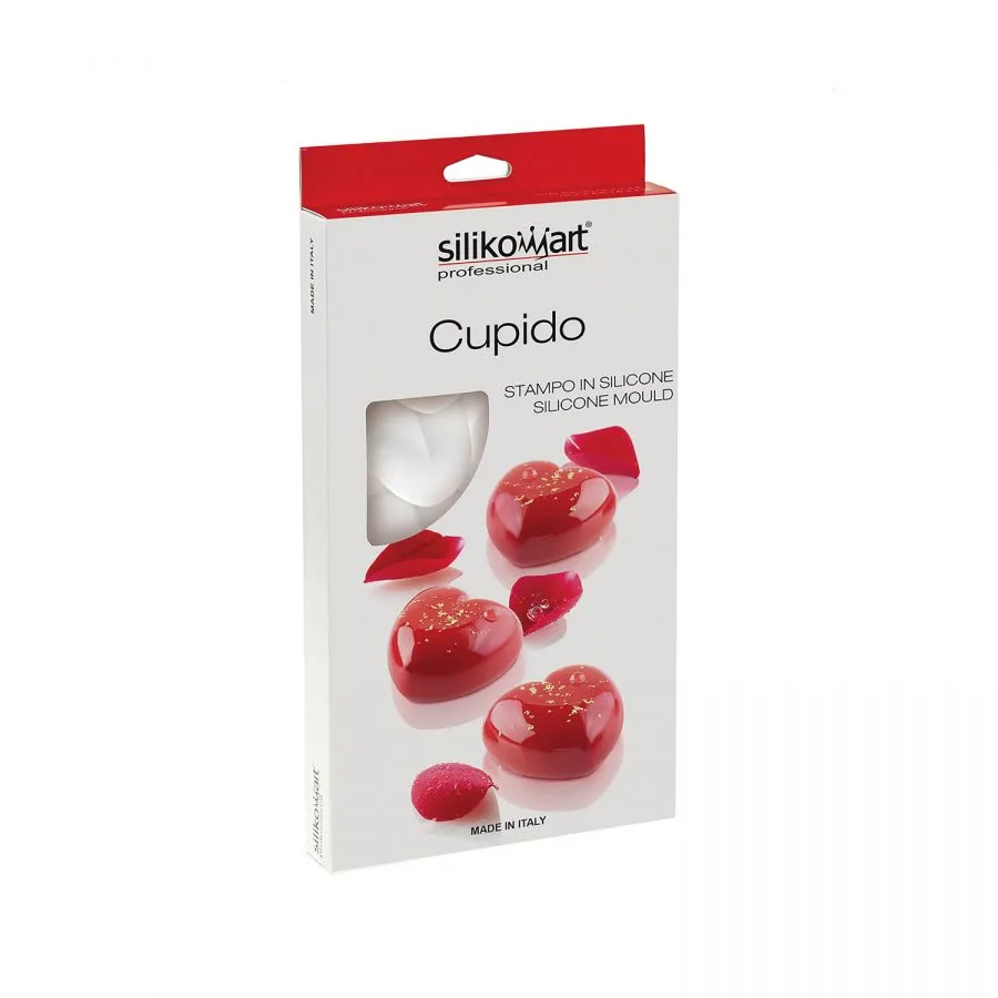 Forma Silicon Inima 15 Cavitati (Cupido 30), 4.5 x 4.4 x H2.4cm, 30ml, Silikomart [4]
