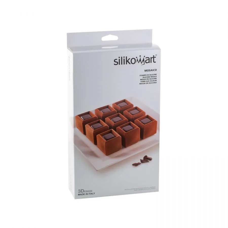 Forma Silicon Mozaic 6 Cavitati (Mosaico), 5 x 5 x H5cm, 105ml, Silikomart [5]