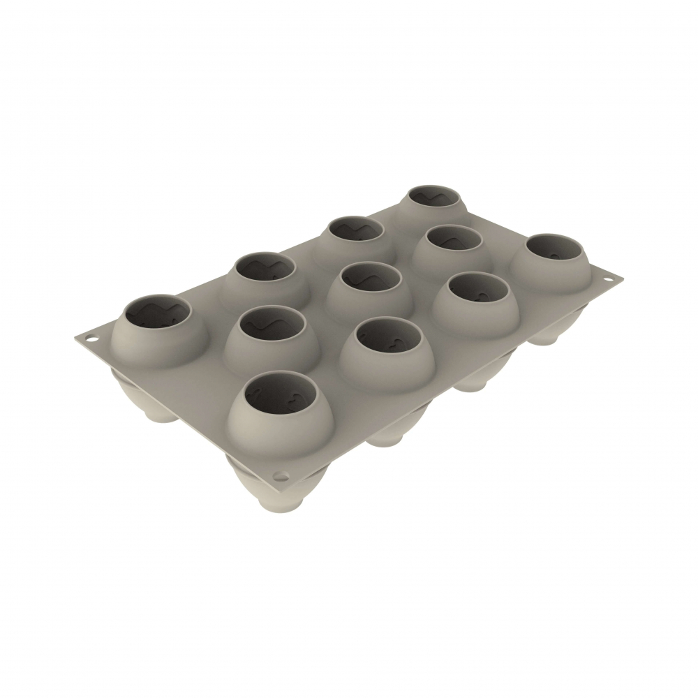 Forma Silicon Ou 11 Cavitati (Egg Hunt), D5.3 x H6.7cm, 100ml, Silikomart [2]