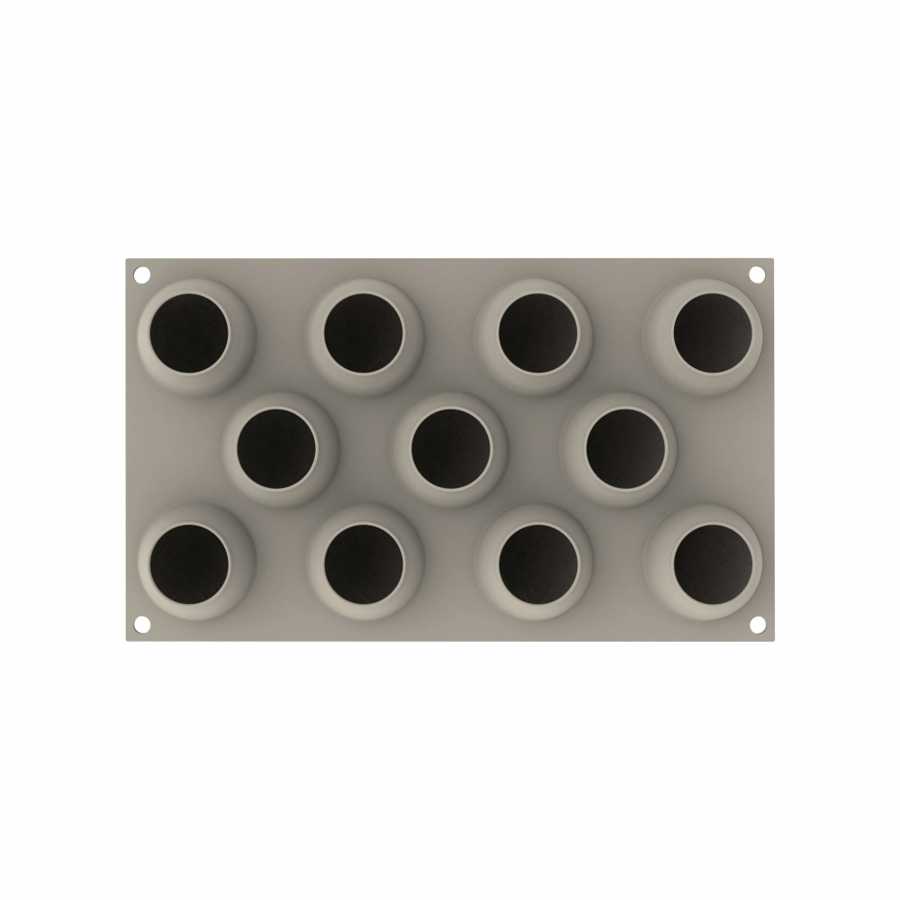 Forma Silicon Ou 11 Cavitati (Egg Hunt), D5.3 x H6.7cm, 100ml, Silikomart [4]