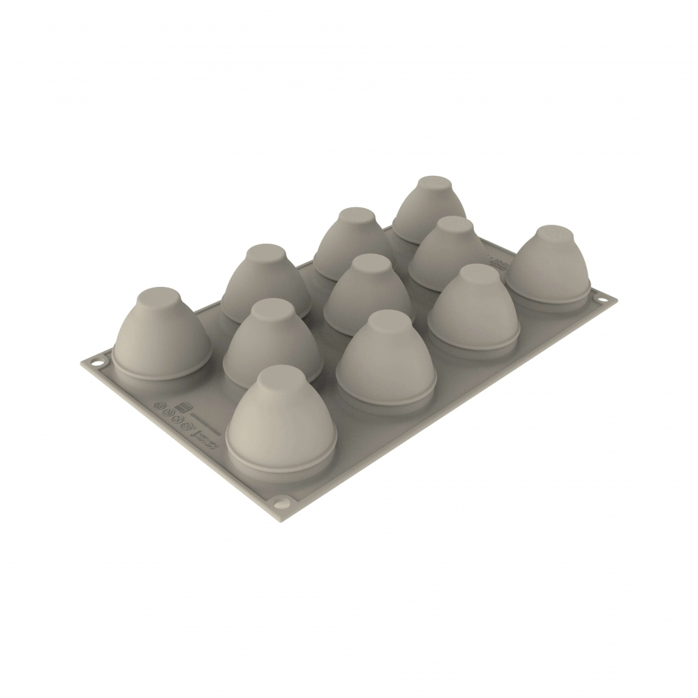Forma Silicon Ou 11 Cavitati (Egg Hunt), D5.3 x H6.7cm, 100ml, Silikomart [3]