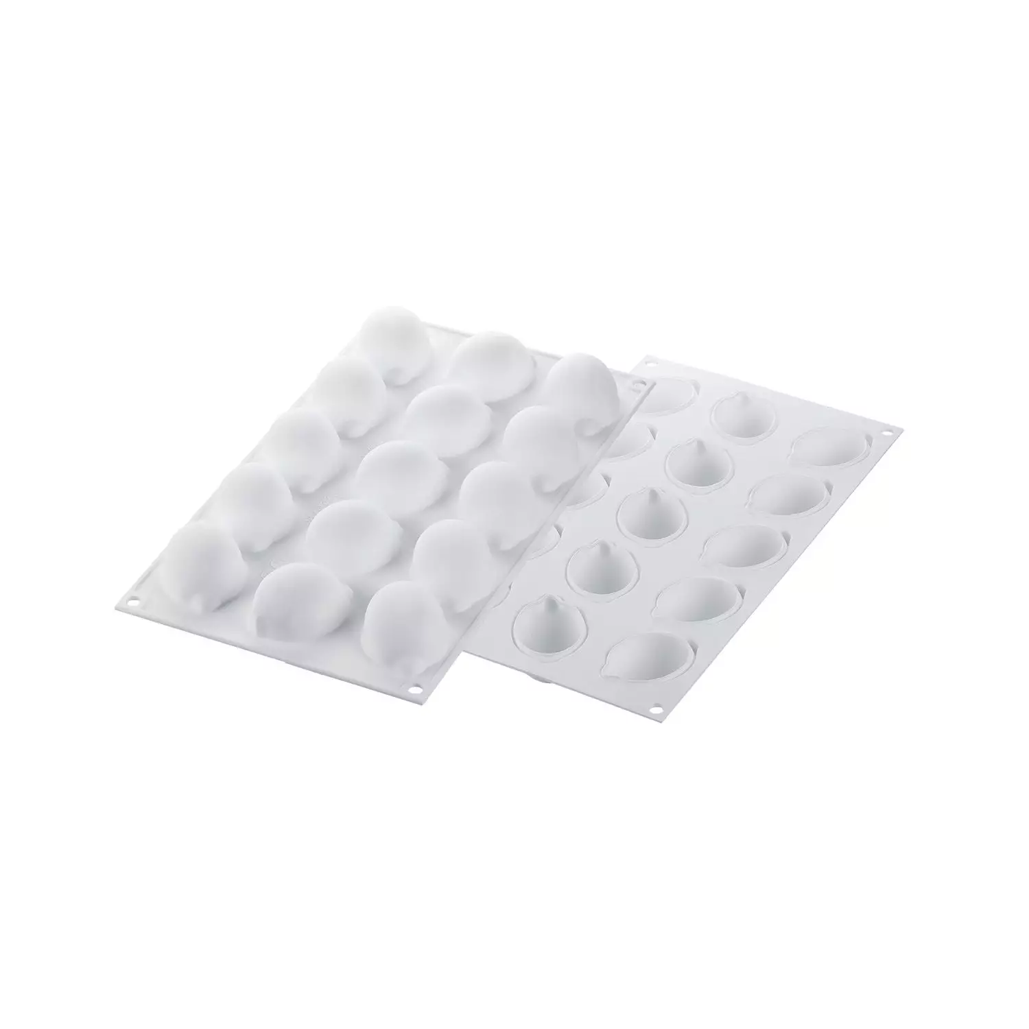 Forma Silicon Lamaie si Lime 15 Cavitati + Decupator, 5.5 x 3.8 x H2.7cm, 30ml, Silikomart [4]