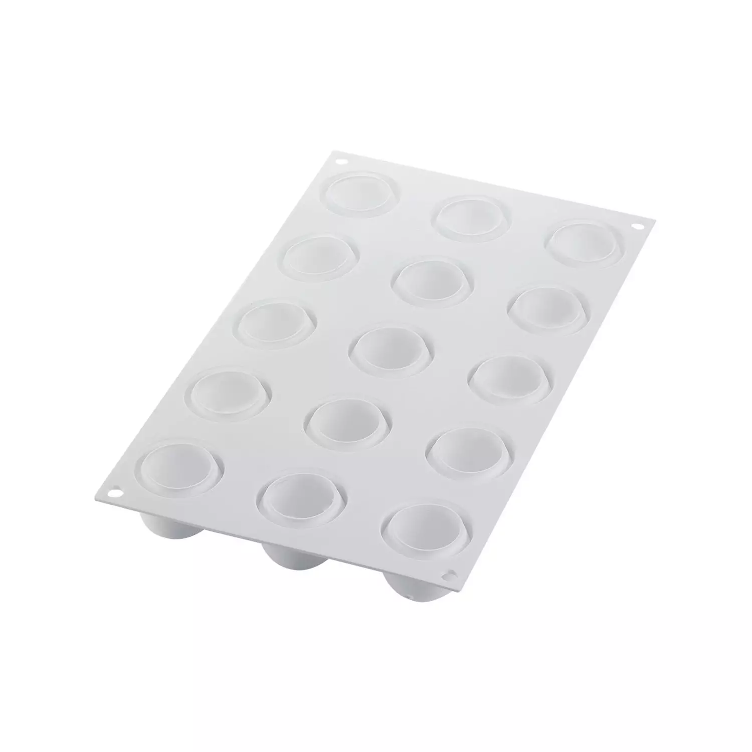 Forma Silicon Mar, Cireasa, Piersica 15 Cavitati, D3.9 x H3cm, 30ml, Silikomart [5]