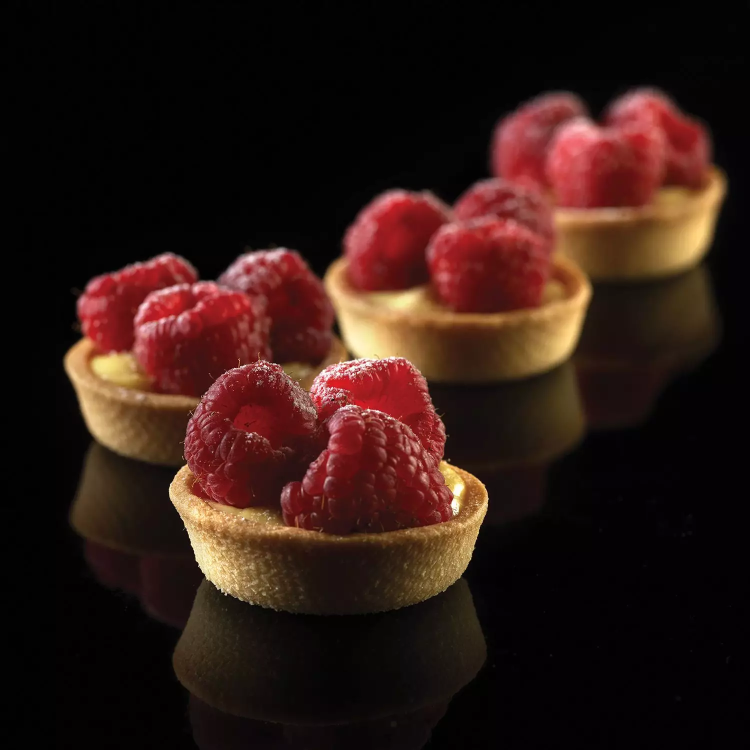 Forma Silicon Microforat Tarte 20 Cavitati (Airplus 16), D5 x H1.6cm, 40 x 30cm, Set 2 Buc, Silikomart [2]