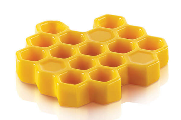 Forma Silicon Decor Top/Insertie 15 Cavitati (Miel 8), D4.5 x H0.8cm, 8ml, Silikomart [5]