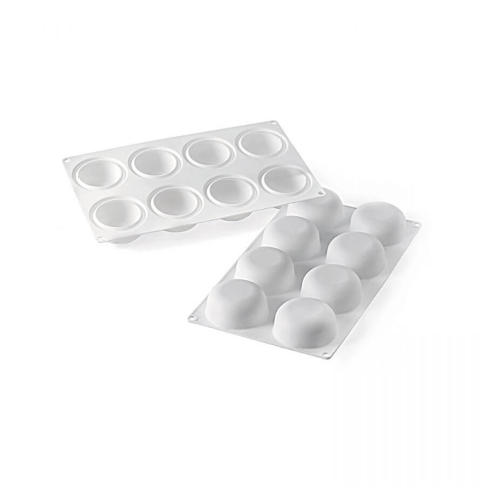 Forma Silicon 8 Cavitati (Stone 85), D6.5 x H3cm, 85ml, Silikomart [5]