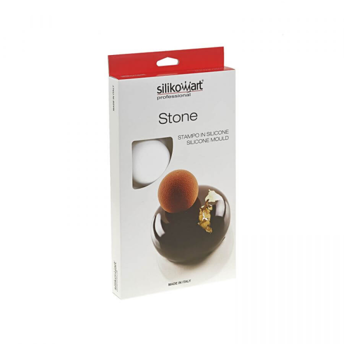 Forma Silicon 8 Cavitati (Stone 85), D6.5 x H3cm, 85ml, Silikomart [2]