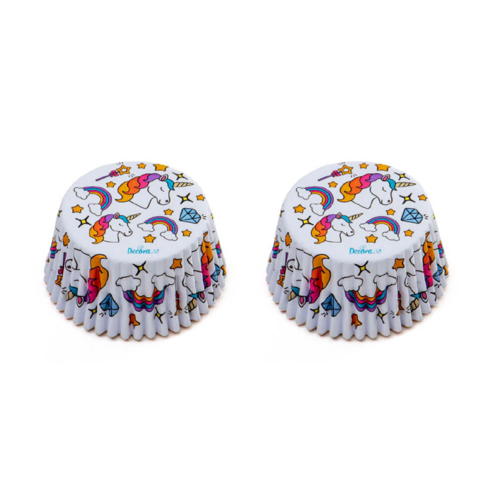 Chese Briose L Hartie Unicorn Alb, D5 x H3.2cm, 36 Buc, Decora [2]