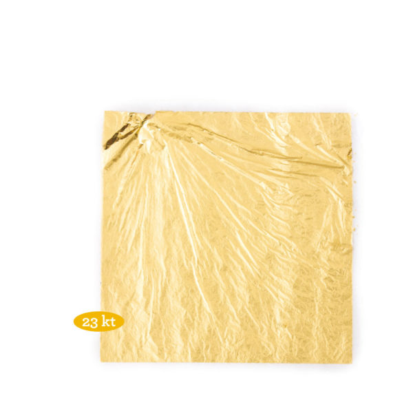 Set Foite de Aur Alimentar 23kt 8.6 x 8.6cm, Set 5 Buc, Decora [2]