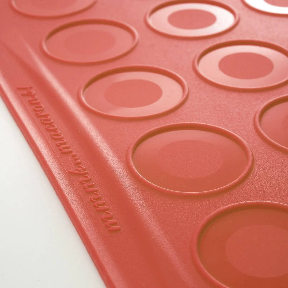 Covoras Silicon Coacere Macarons 48 Cavitati (Mac 01), D3.5cm, 40 x 30 x H0.15cm, Silikomart [2]