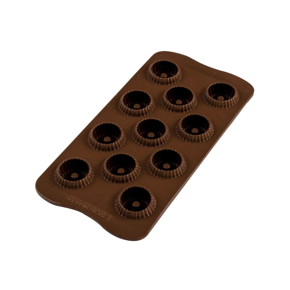 Forma Silicon Praline 3D Crown 11 Cavitati (SCG49), D3 x H1.5cm, 9ml, Silikomart [2]