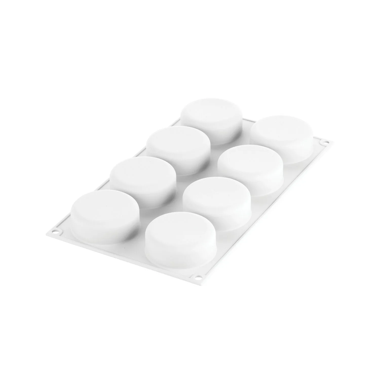 Forma Silicon 8 Cavitati (Essenziale 80), D6.5 x H2.5cm, 80ml, Silikomart [4]