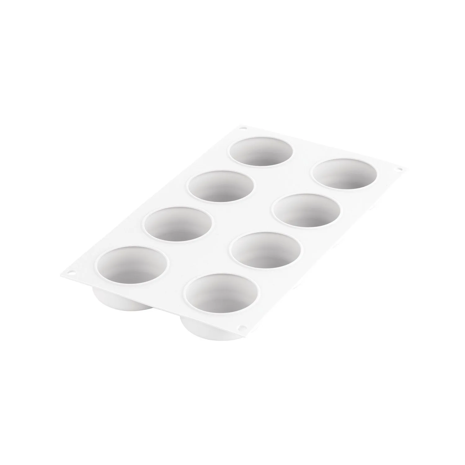 Forma Silicon 8 Cavitati (Essenziale 80), D6.5 x H2.5cm, 80ml, Silikomart [3]