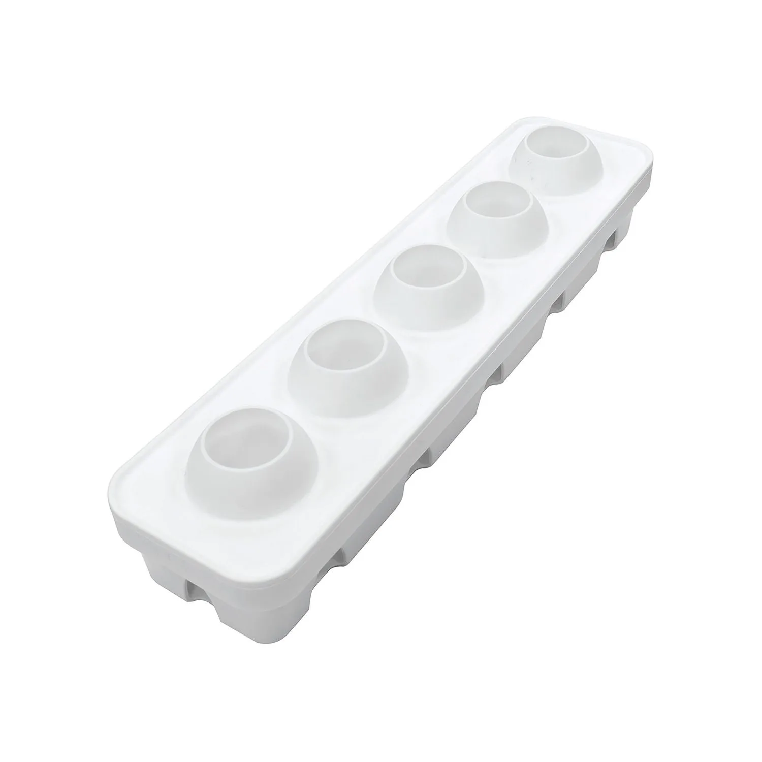 Forma Silicon 5 Cavitati Para, Avocado 3D, 6 x 5.5 x H7.6cm, 115ml, Silikomart [3]